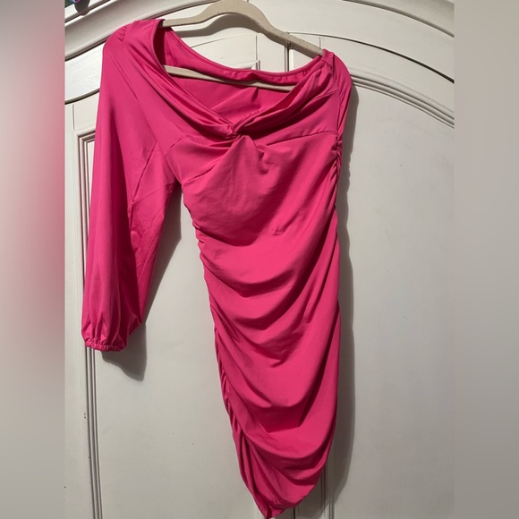 hot pink dress - Picture 8 of 9